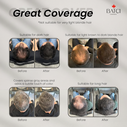 Batci Hair Concealer: Instantly Thicker Looking Hair