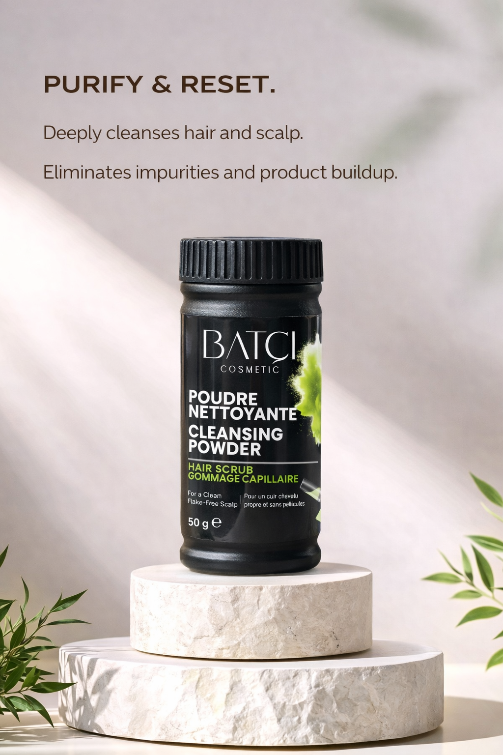 Cleansing Powder Hair Scrub - Batci Canada